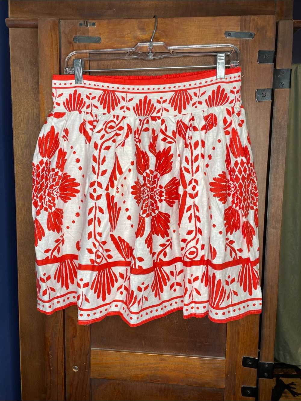 Haute Hippie Linen Blend Skirt Set Coastal Cowgirl Resort NEW M Resortwear - Picture 7 of 9